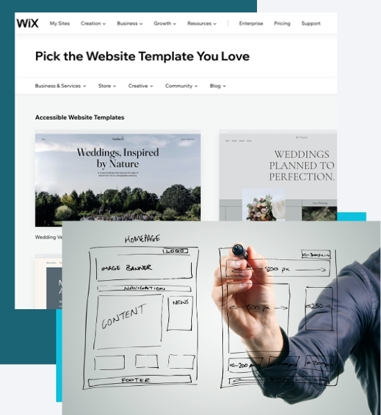 Votre site au design pour moi de 50€ par mois. Site au design unique, 100% personnalisé